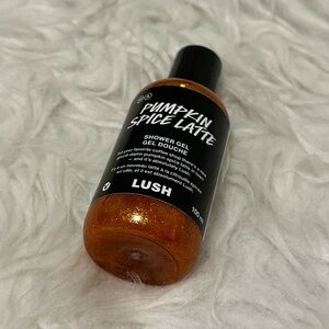 Lush pumpkin spice latte shower gel